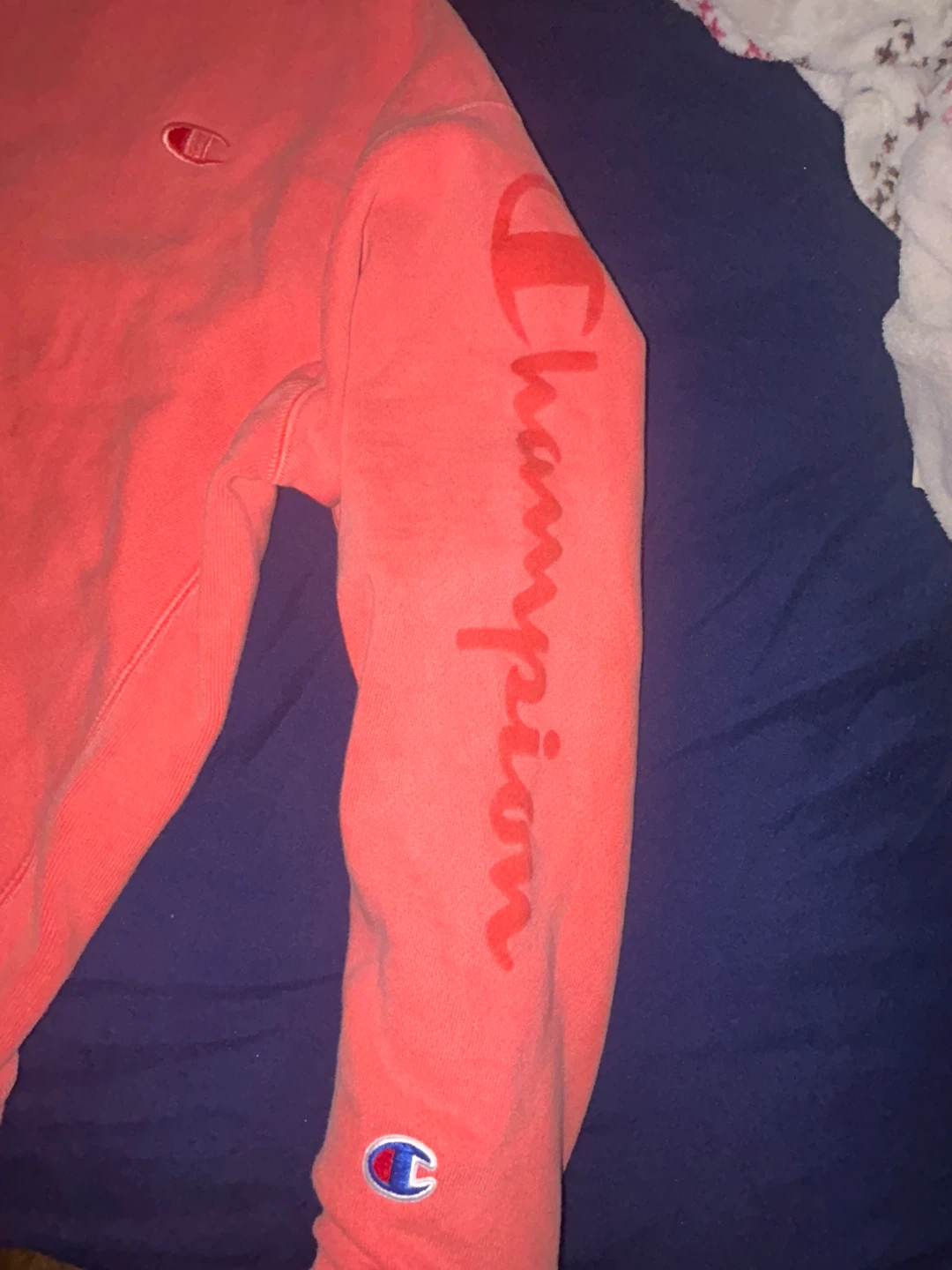 Champion Crewneck Sweatshirt - Coral - Large - photo 3