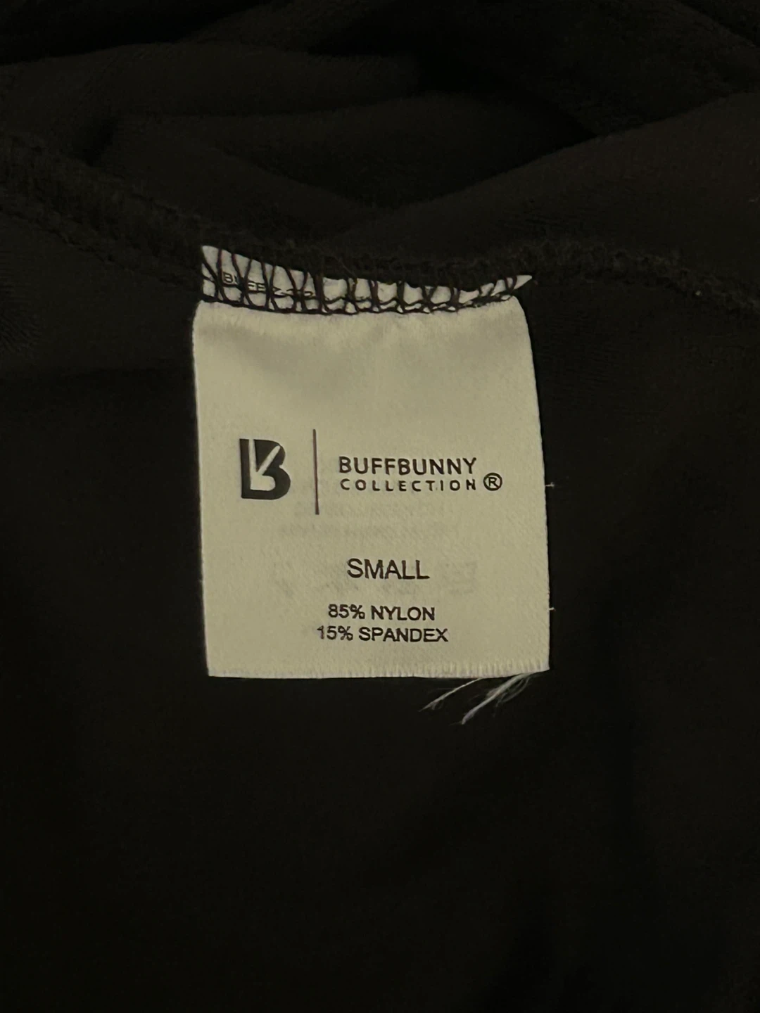 Buffbunny Collection Black Zip-Up Cropped Top - Small - photo 2