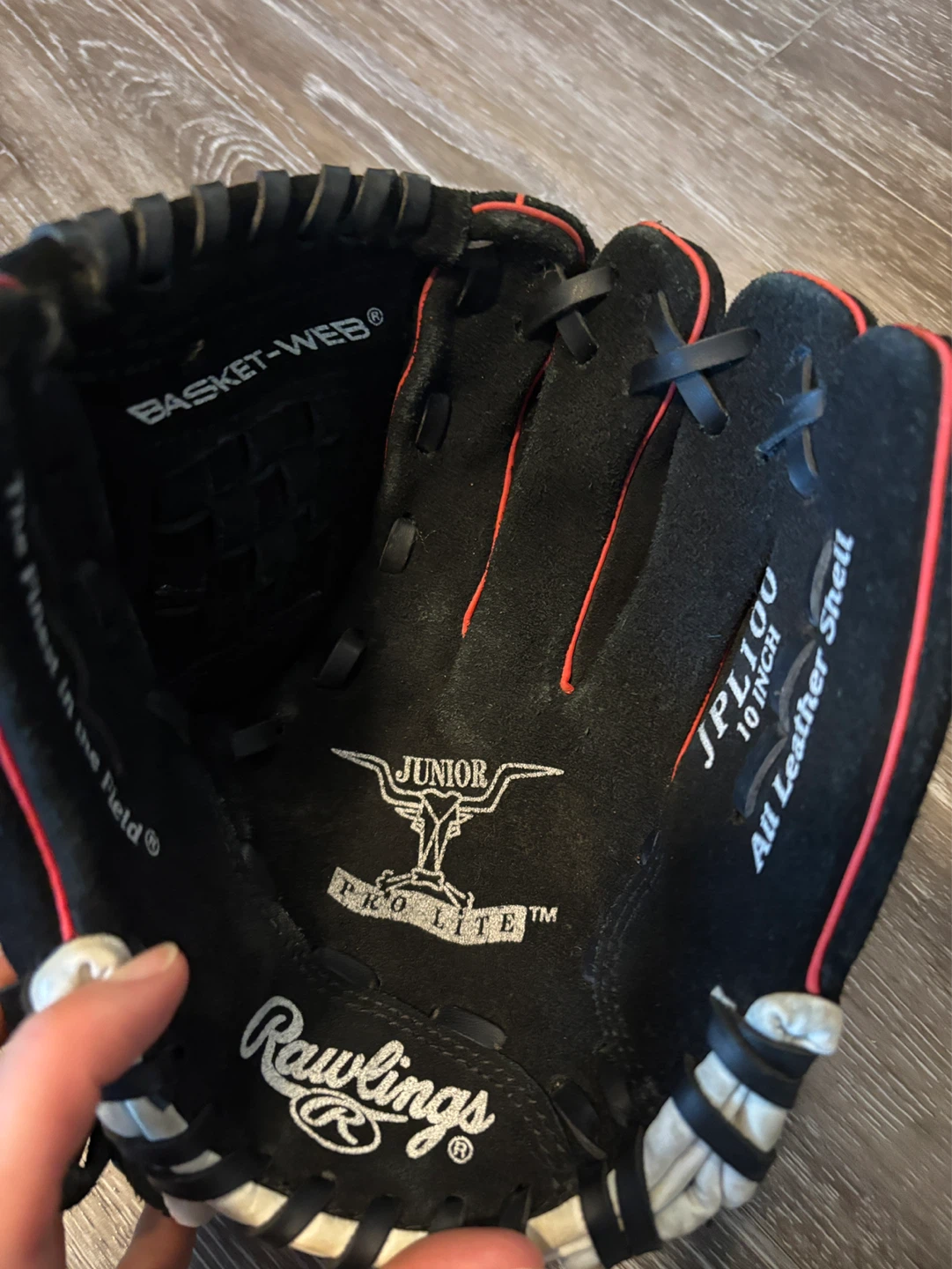 Rawlings Junior Pro Lite Baseball Glove 10 Inch