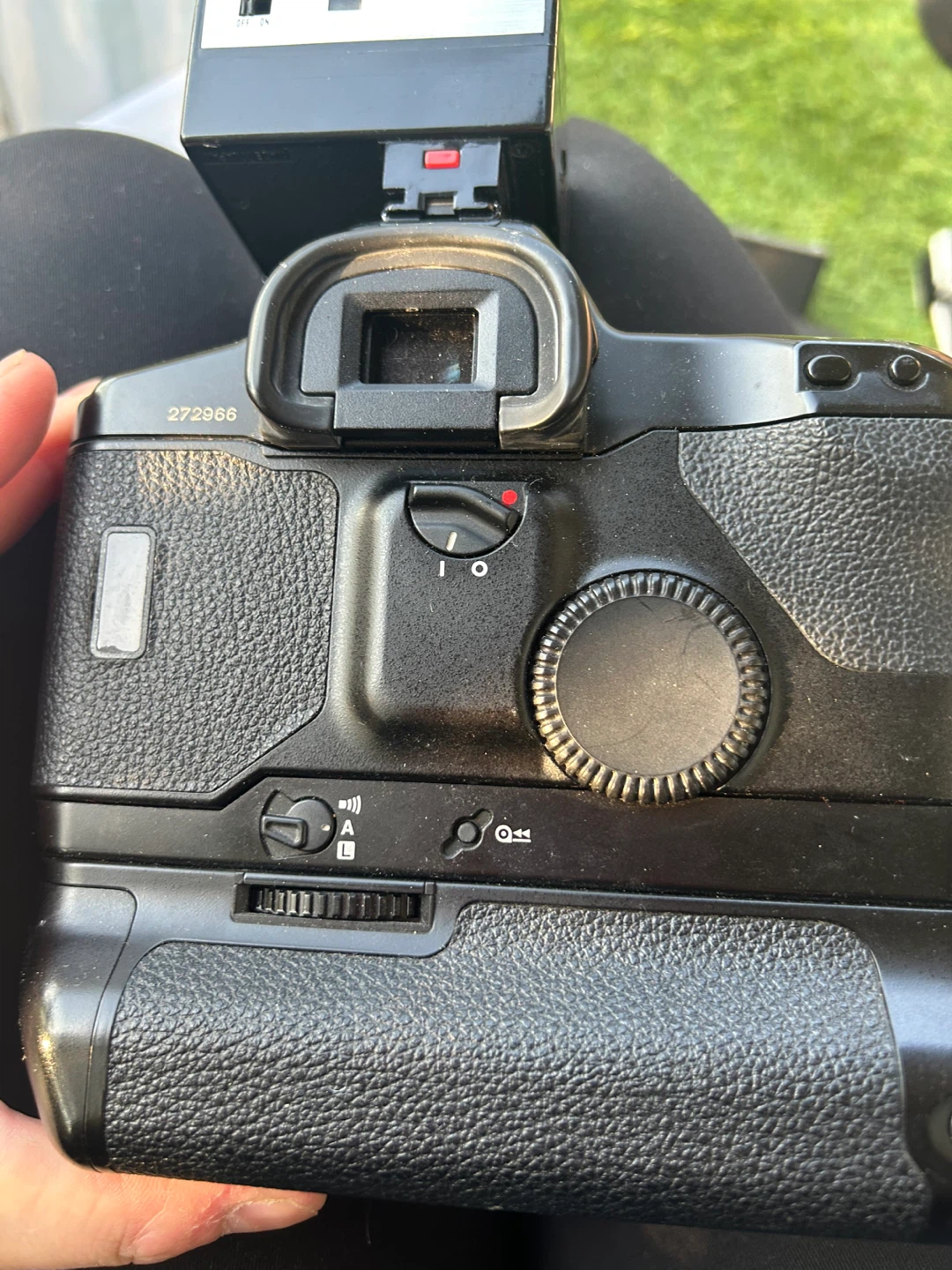 Canon EOS-1N SLR Film Camera with Soligor Flash - photo 4