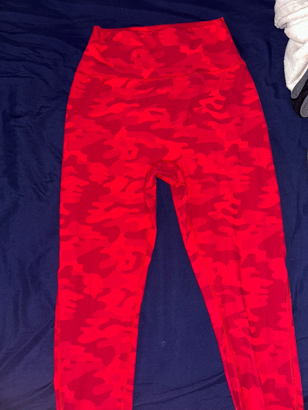 Buffbunny Collection Red Camo Leggings