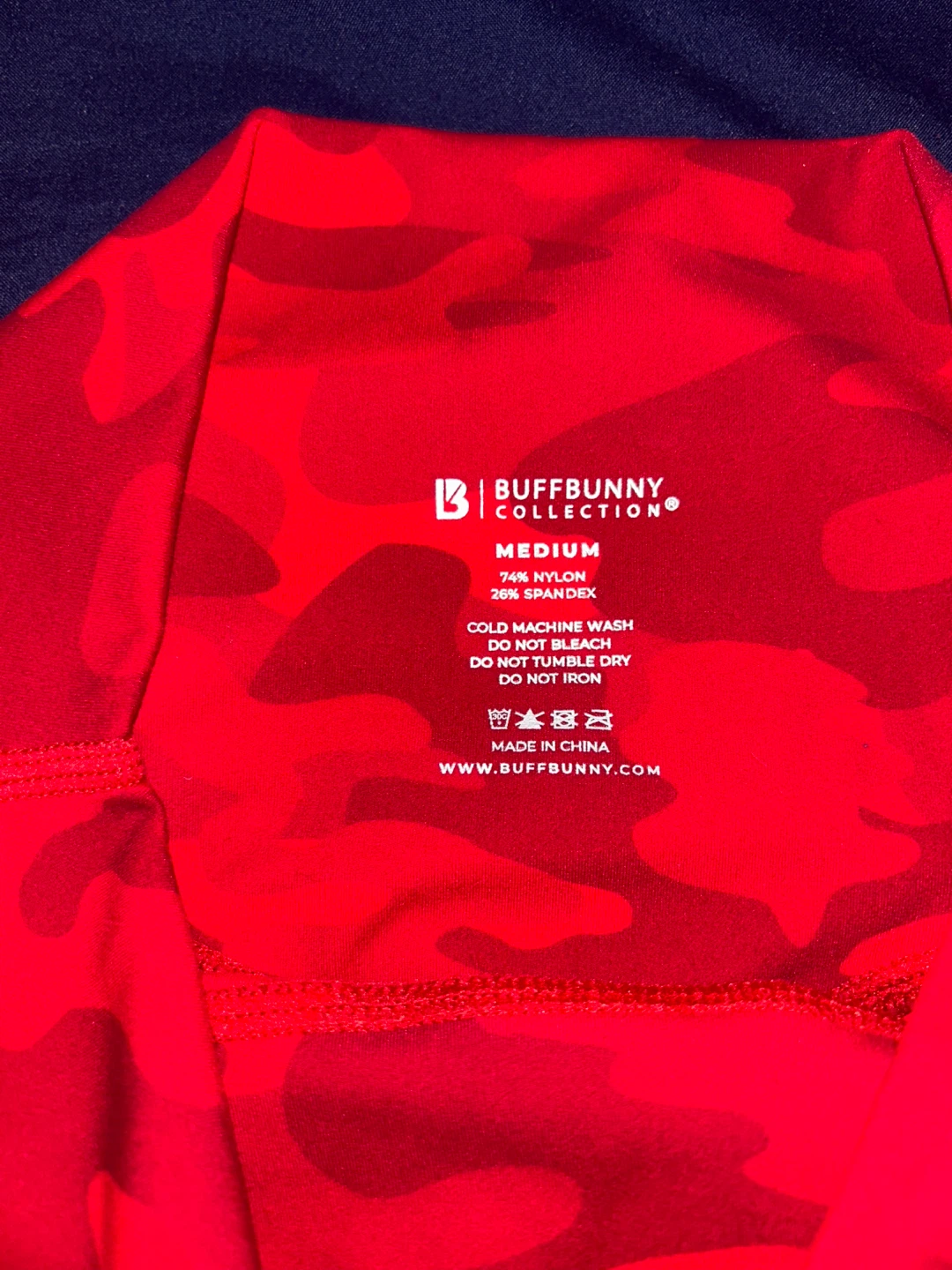 Buffbunny Collection Red Camo Leggings - photo 2
