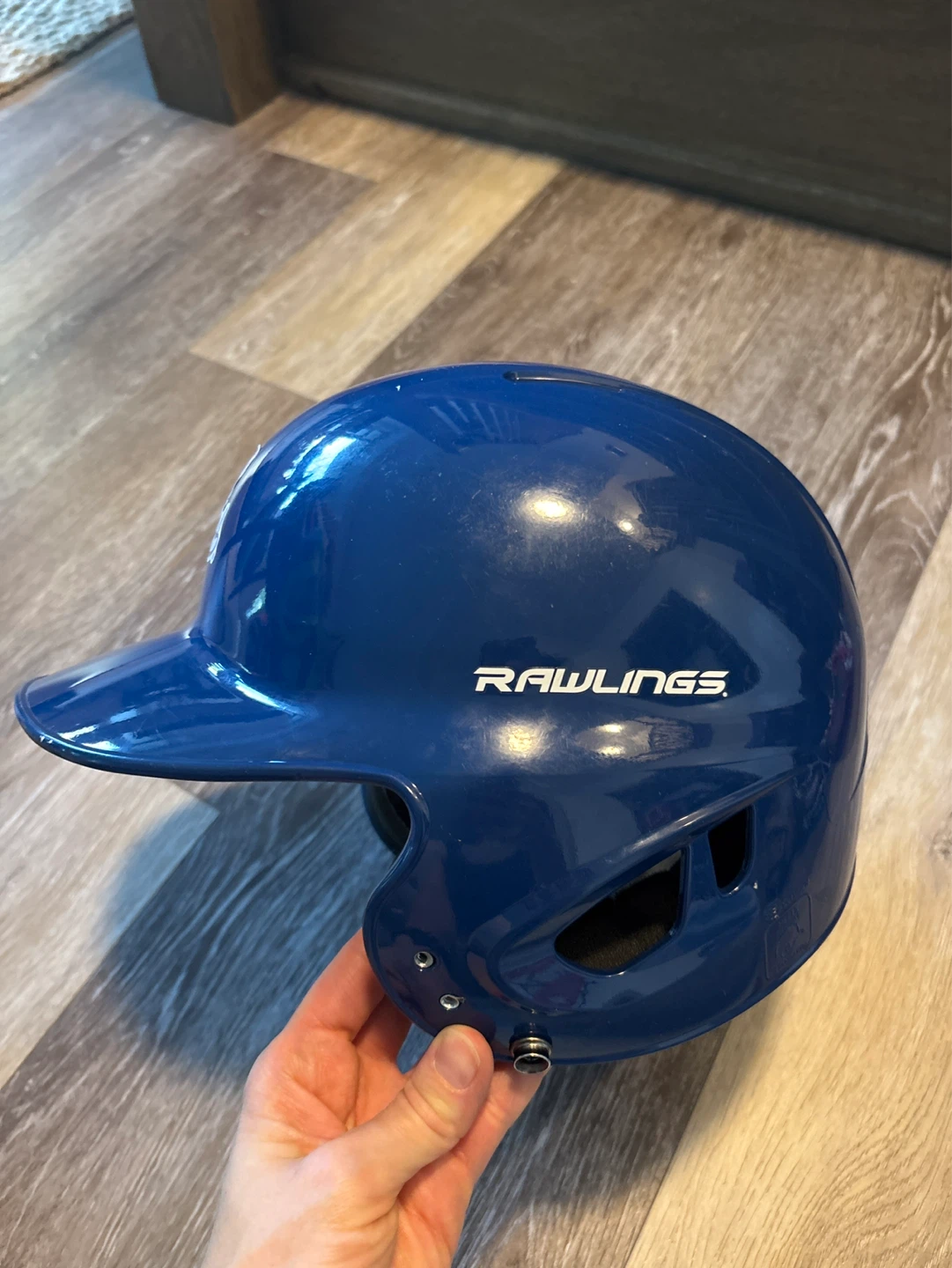 Rawlings Youth Baseball Blue Helmet