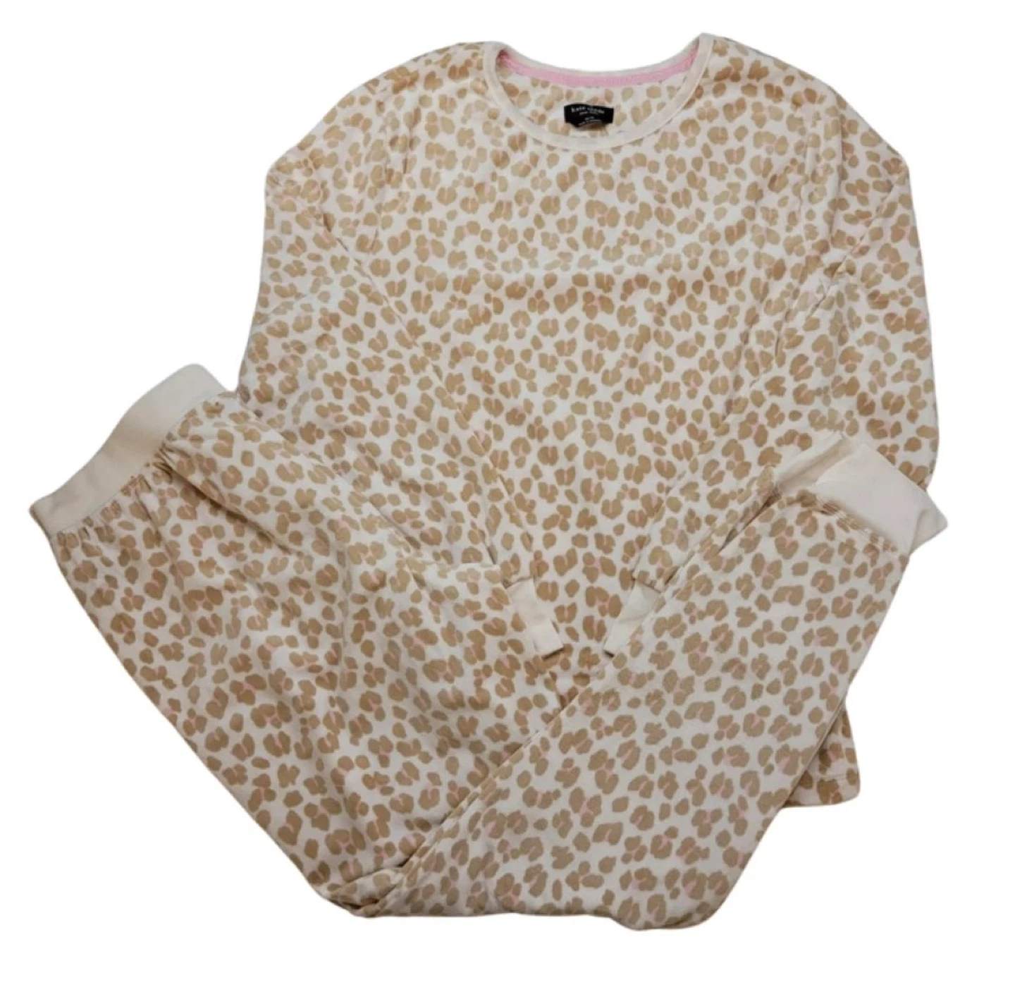 Kate Spade New York Leopard Print Pajama Set - XL/TG - photo 2