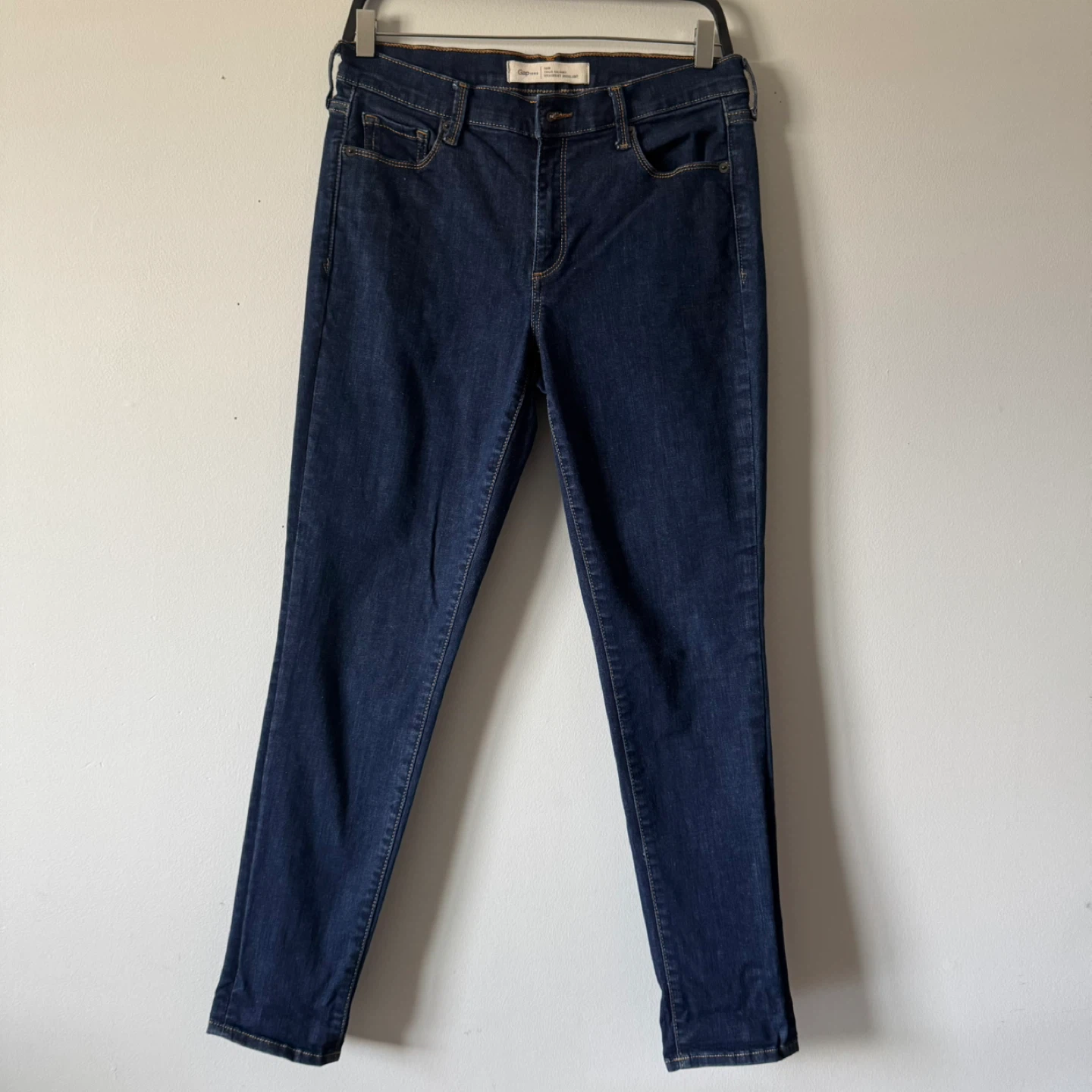 Gap 1969 True Skinny Jeans Women's Size 30R Dark Wash
