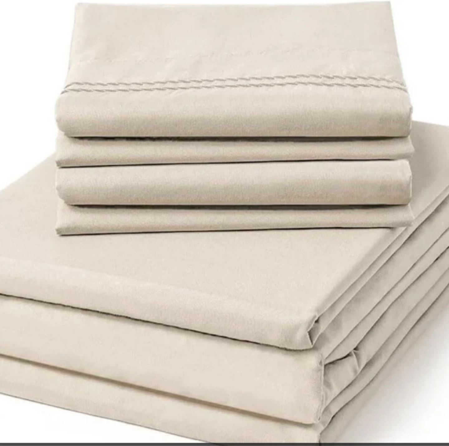 Queen Sheet Set -Oat milk hue