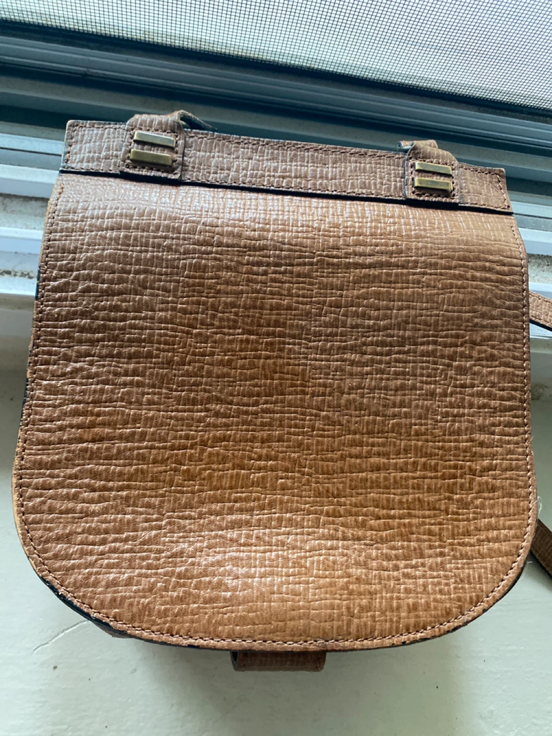 Brown Leather Shoulder Bag - photo 2