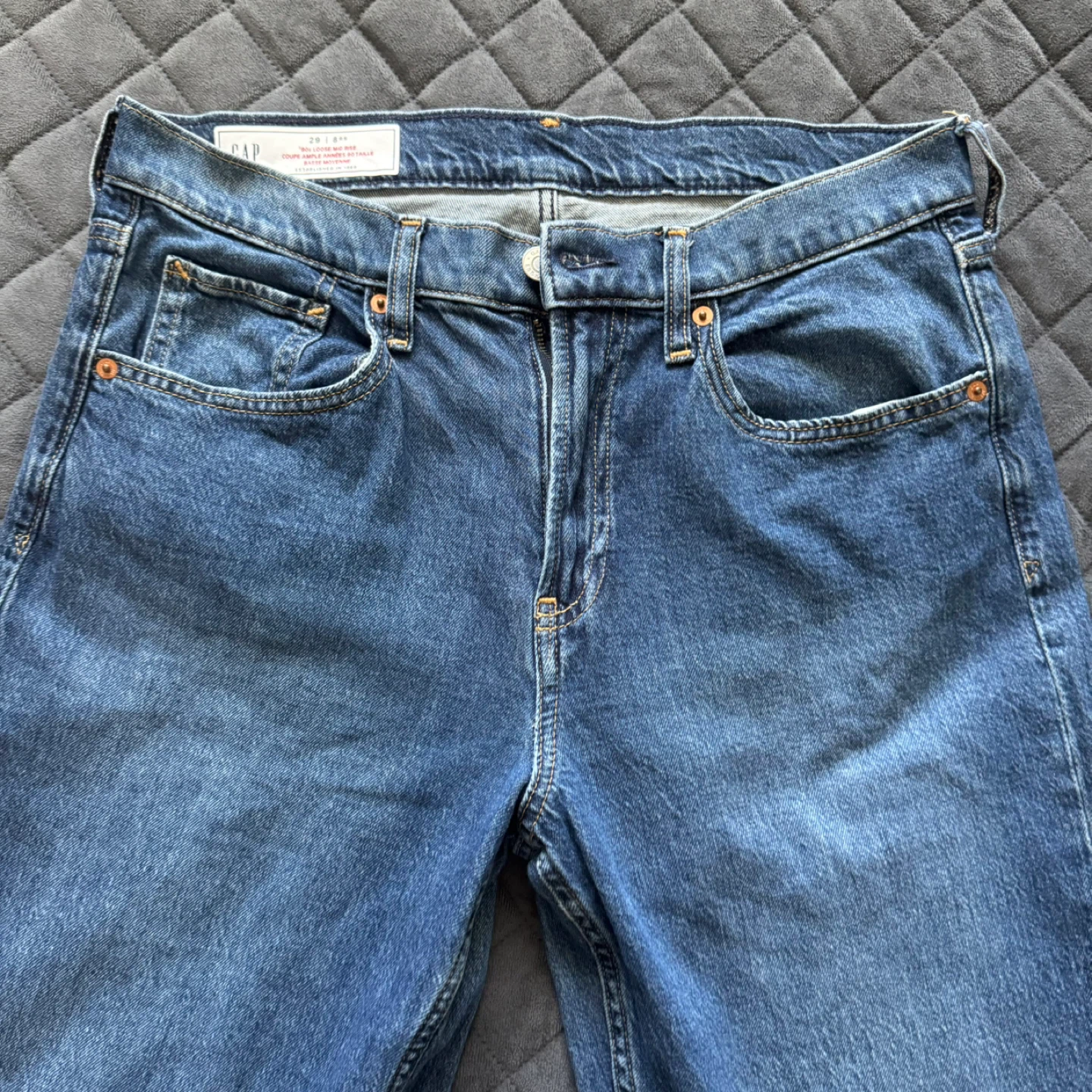Gap 90s Loose Mid Rise Jeans Size 29 - photo 2