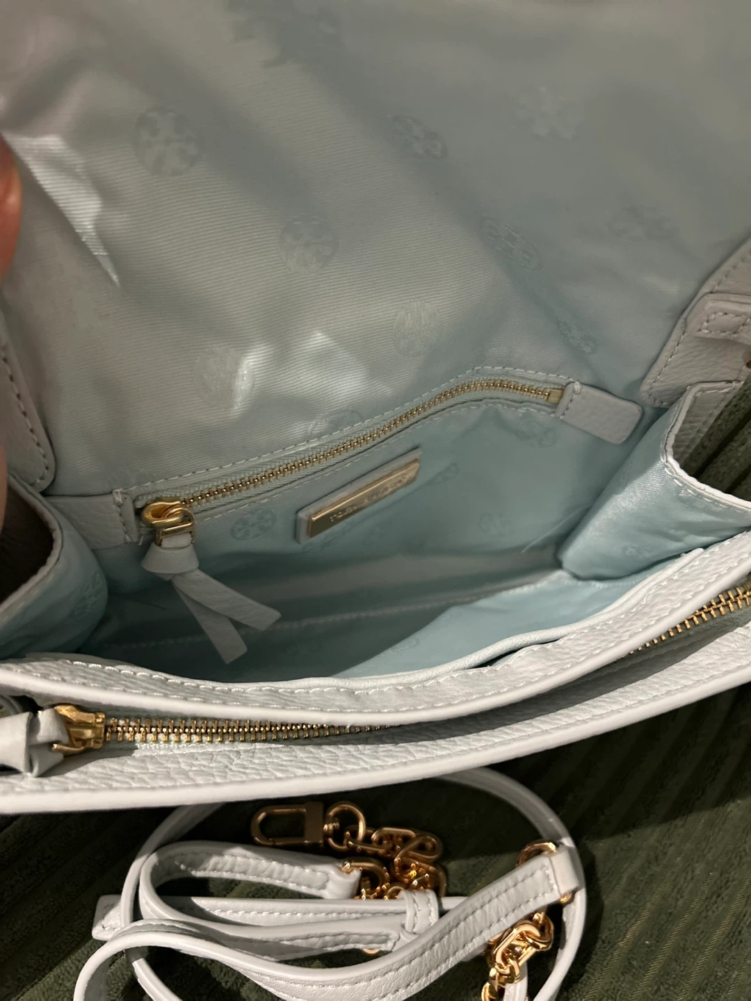 Tory Burch Britten Combo Crossbody bag - Light blue - photo 3