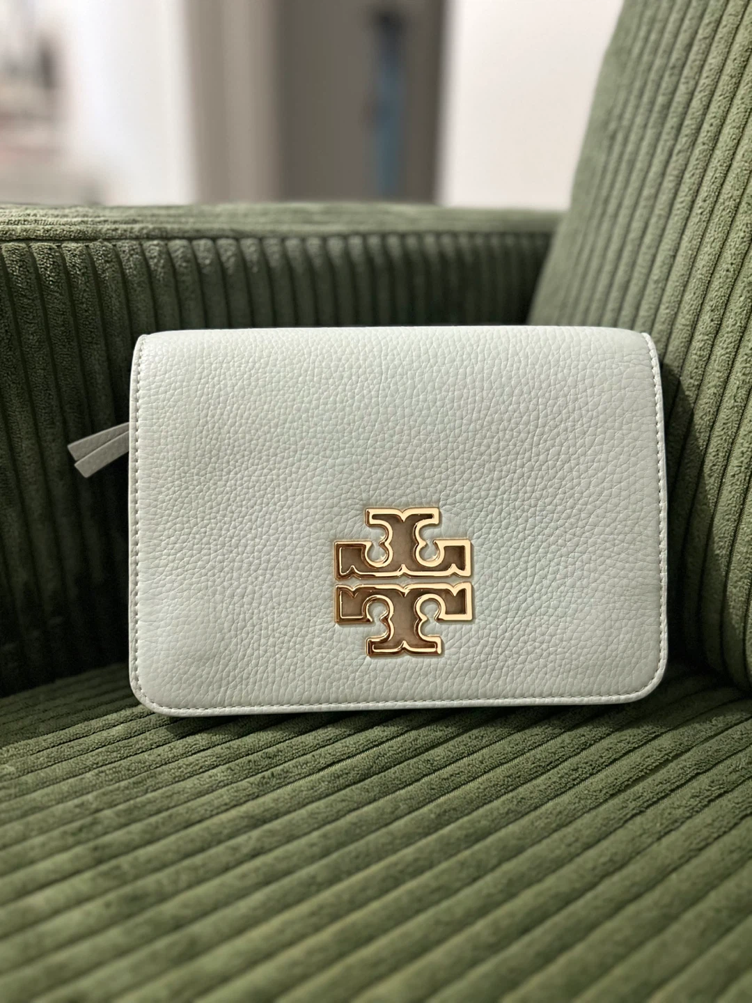 Tory Burch Britten Combo Crossbody bag - Light blue