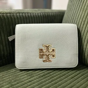 Tory Burch Britten Combo Crossbody bag - Light blue