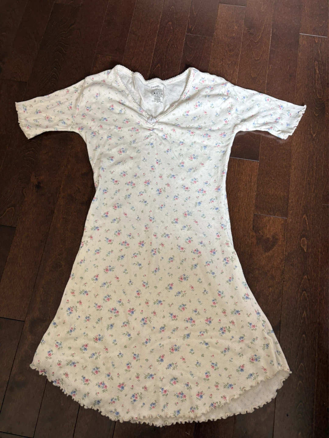 George Women's Floral Nightgown Size S/P