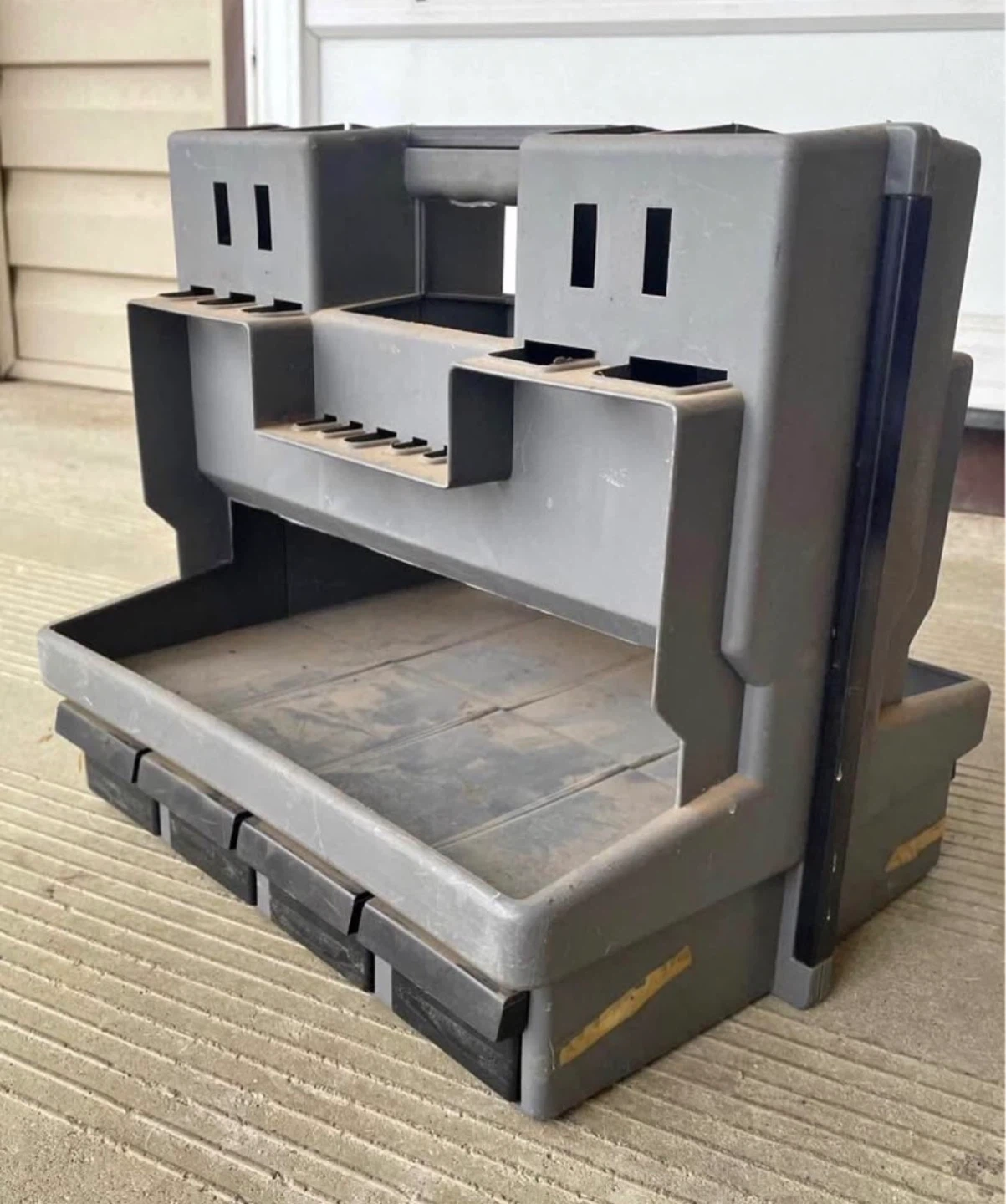 Grey Plastic Tool Caddy