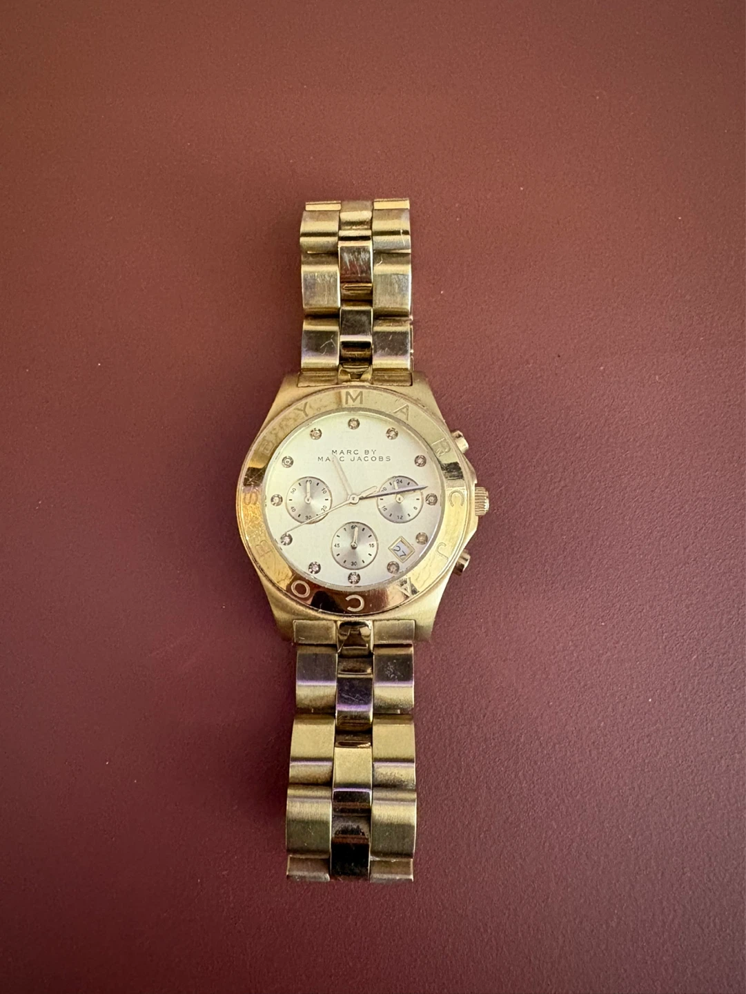 Marc by Marc Jacobs Gold Watch