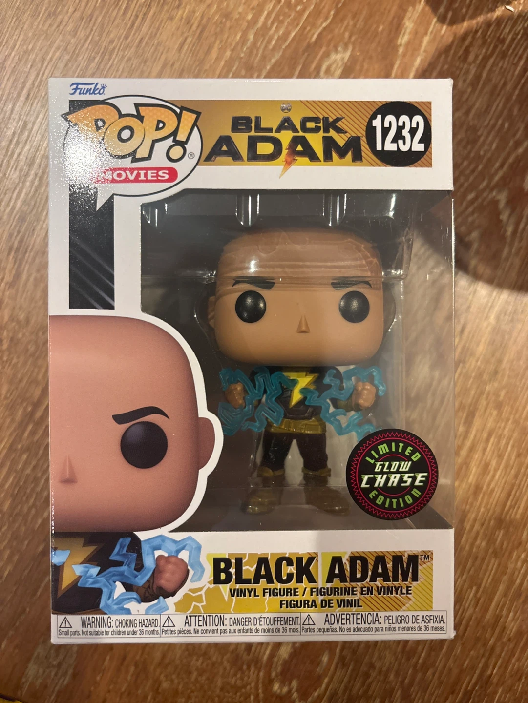 CHASE Funko Pop! Movie Black Adam #1232 Vinyl Figure