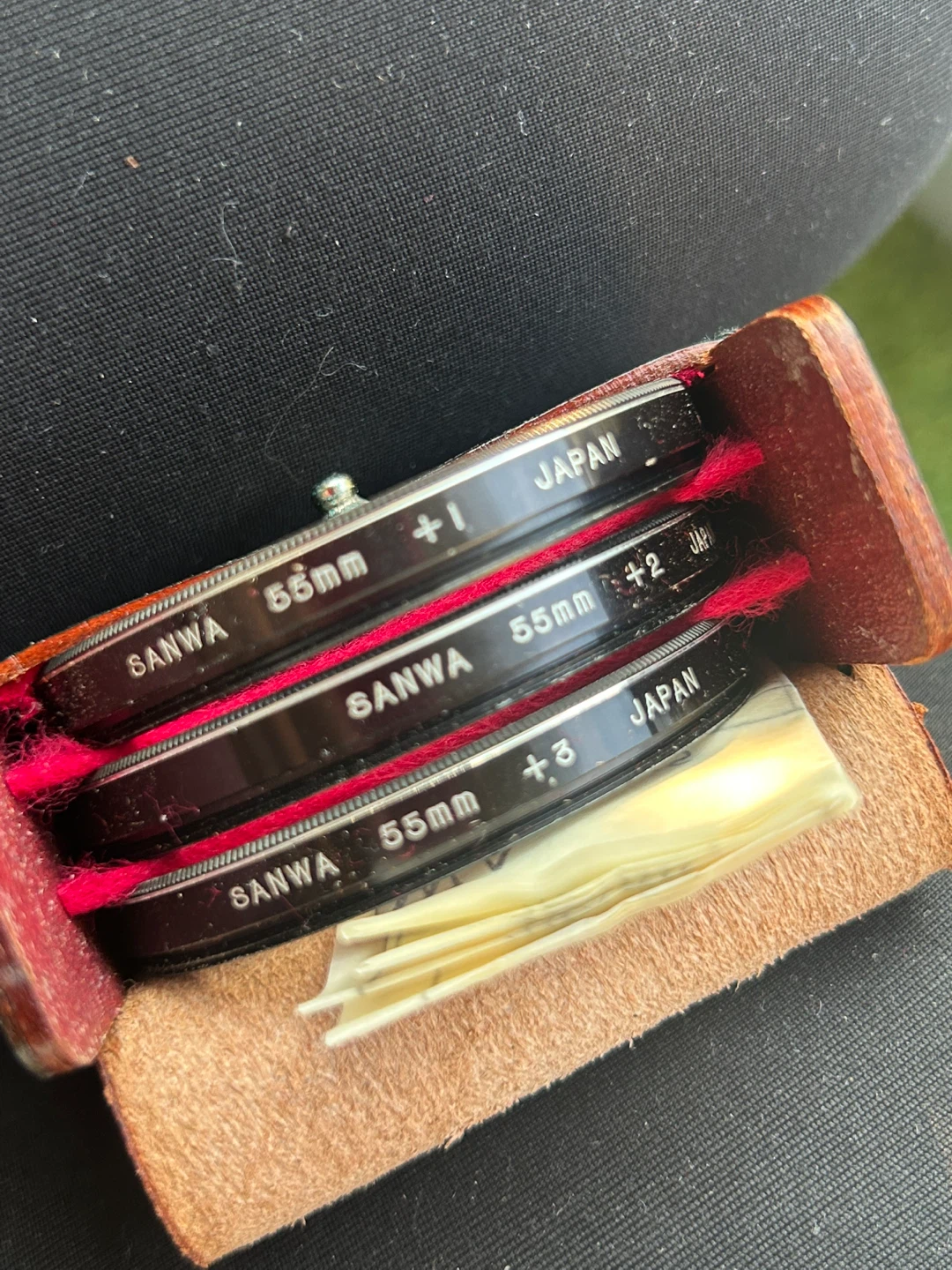 Sanwa 55mm Camera Lens Filters +1, +2, +3 - photo 2