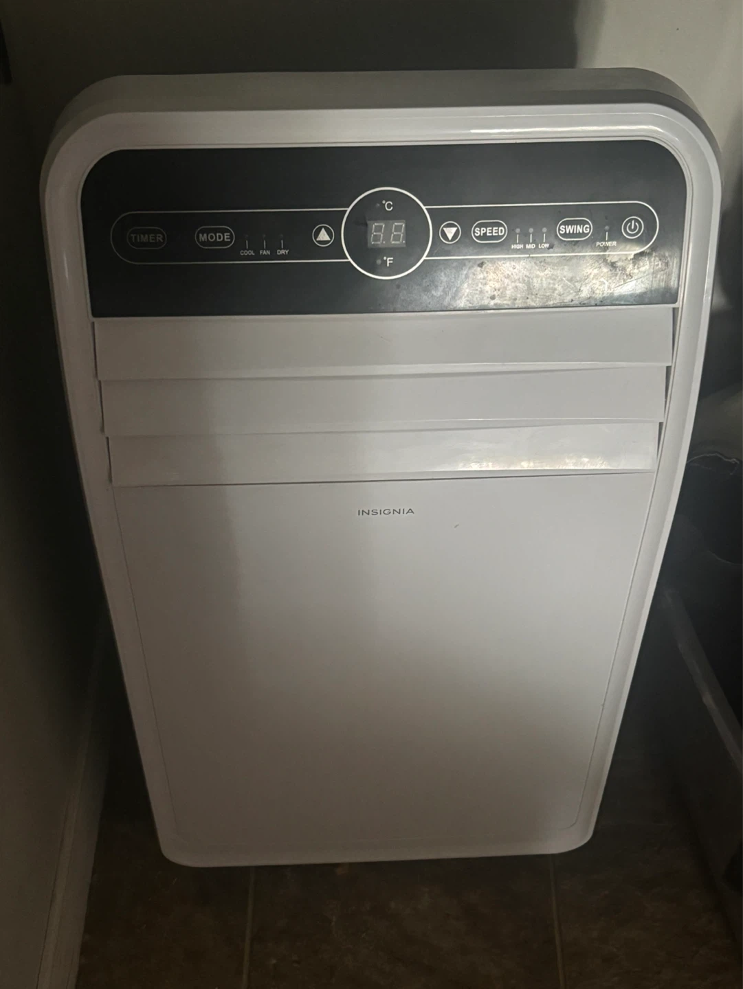 Insignia NS-AC10PWH9-C 10,000 BTU Portable Air Conditioner