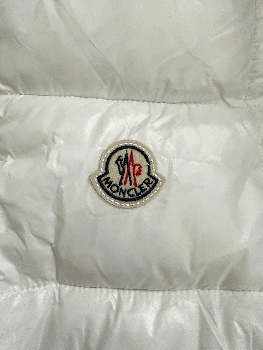 Moncler White Puffer Vest Size S - photo 4