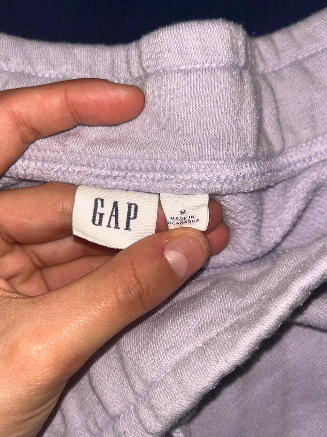 GAP Women's Lavender Sweat Shorts Size M - photo 2