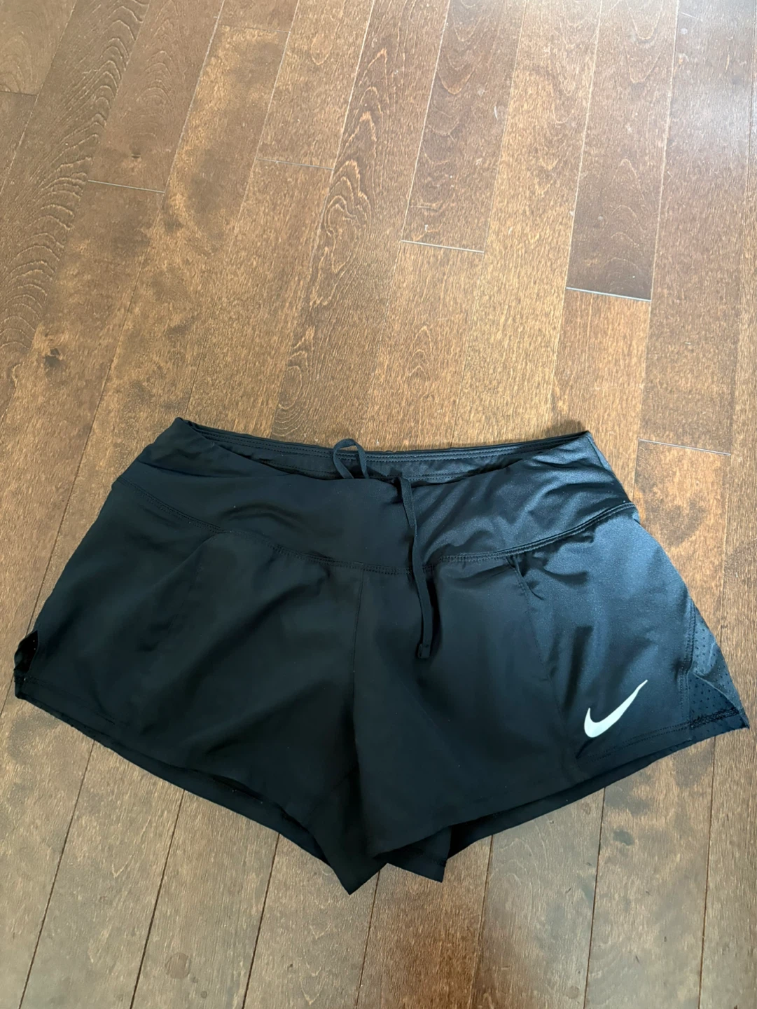 Nike Dri-FIT Running Shorts - Black, Size S