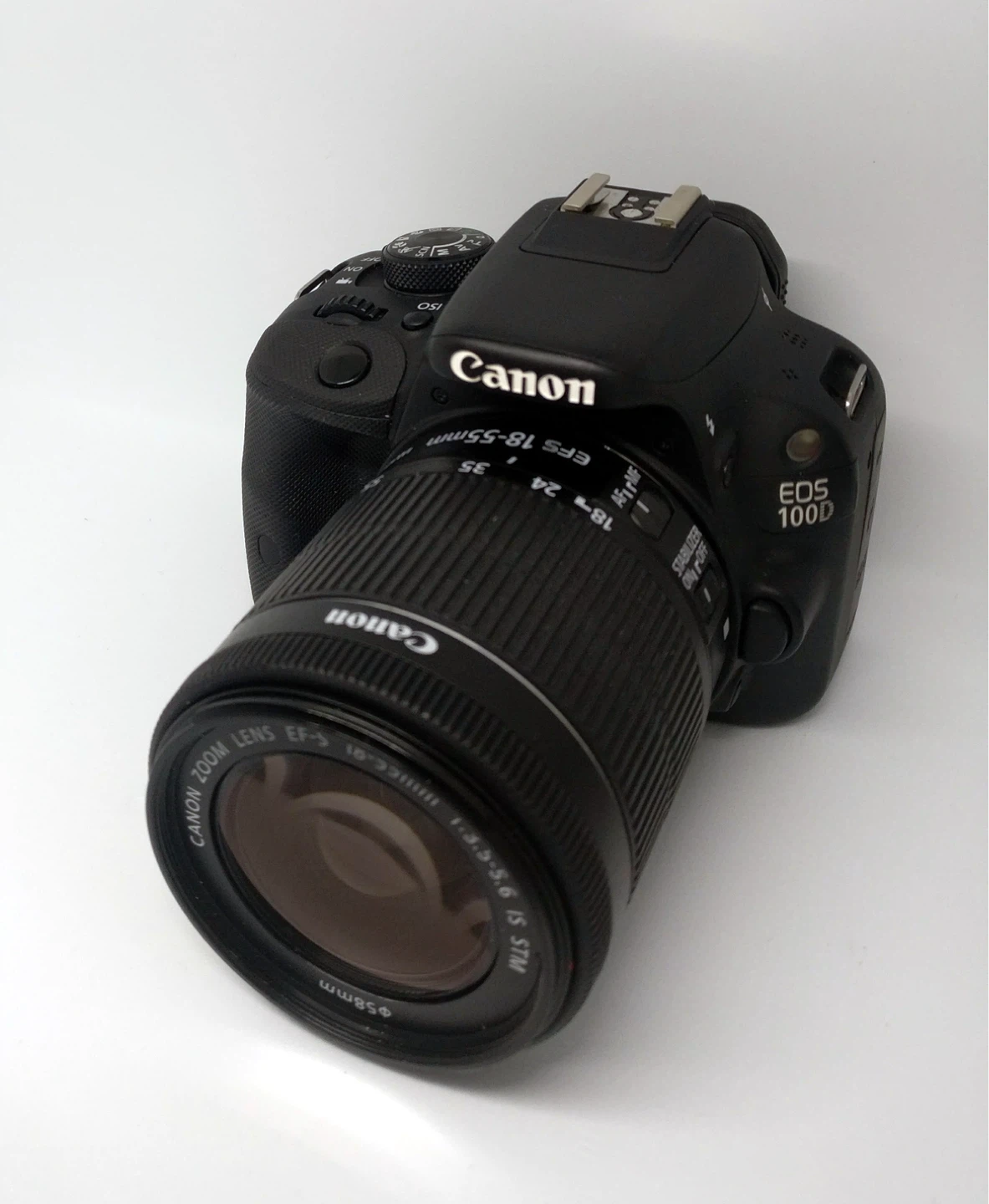 Canon EOS 100D DSLR Camera with 18-55mm Lens