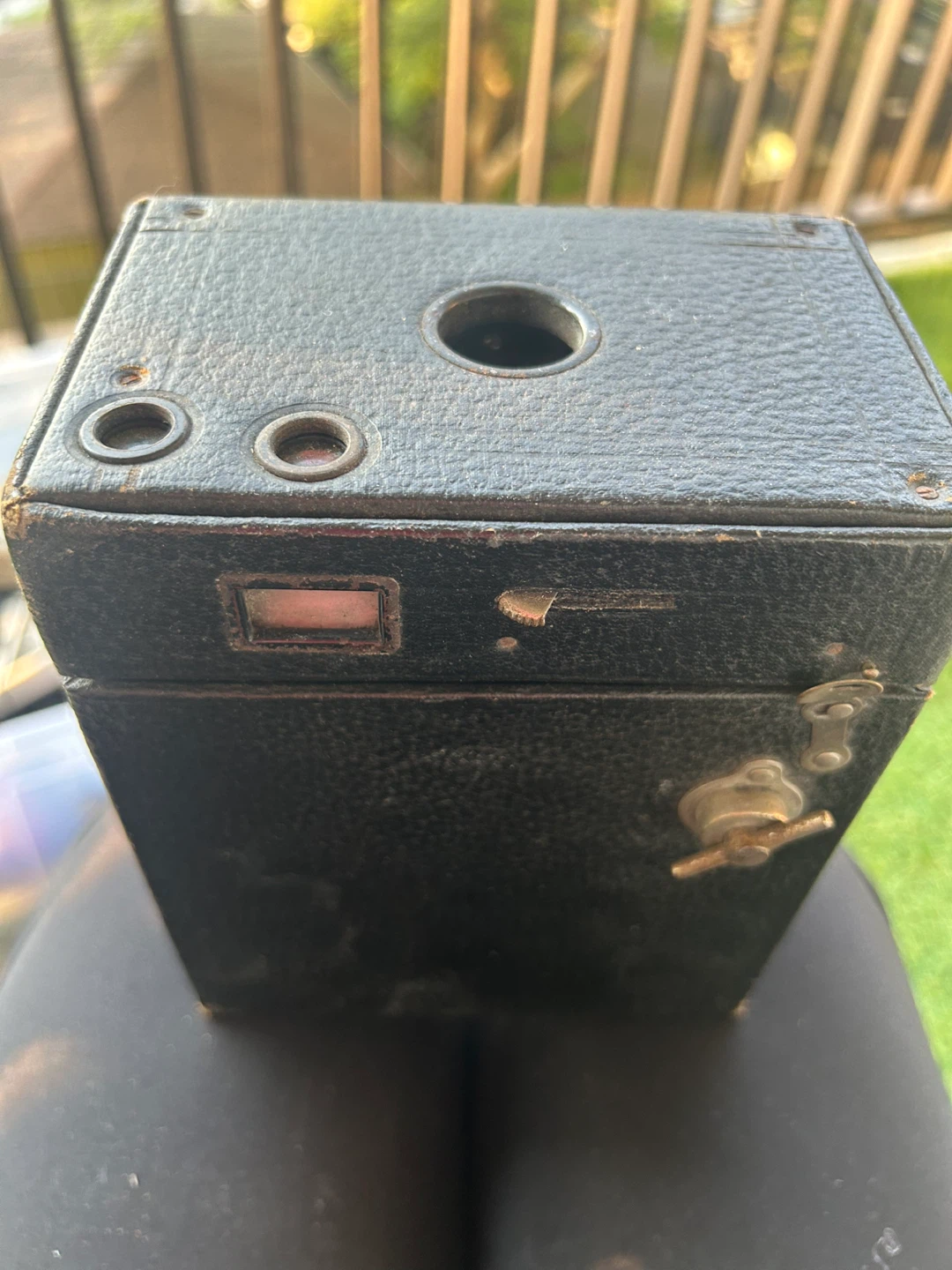 Vintage Black Box Camera