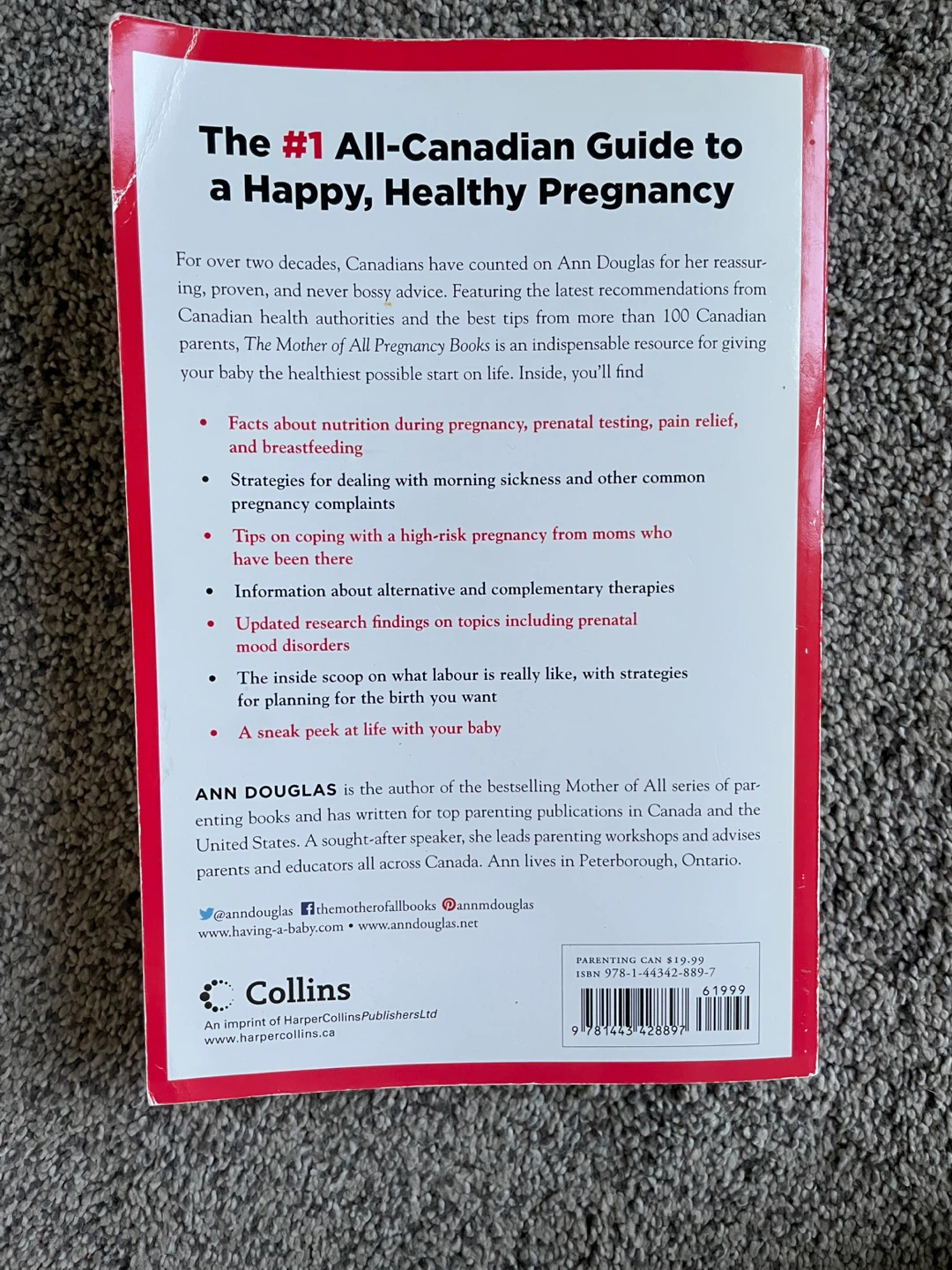 The Mother of All Pregnancy Books by Ann Douglas - photo 2