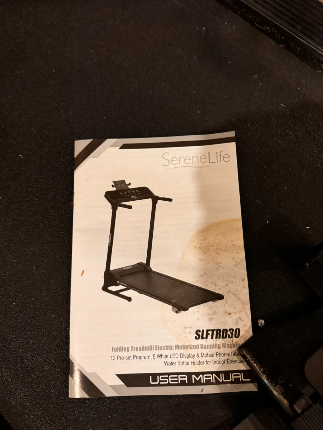SereneLife SLFTRD30 Folding Treadmill - photo 4