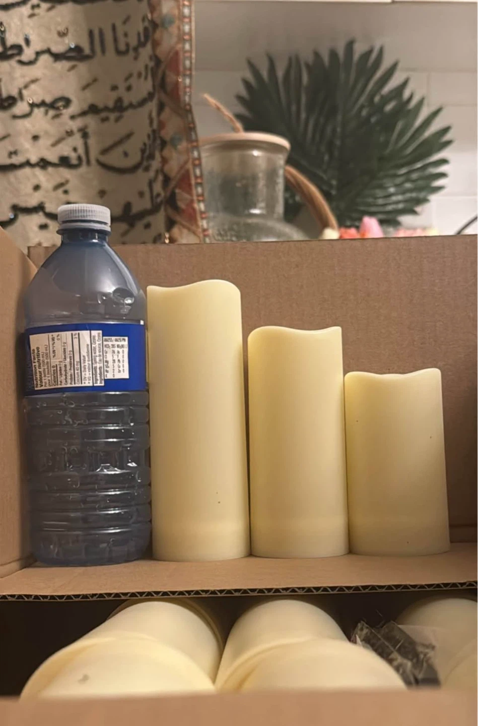 LED Flameless Candles with Remote - Set of 3