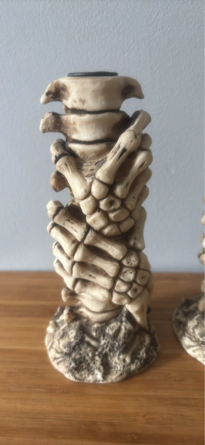 Skeleton Hand Candlestick Holder