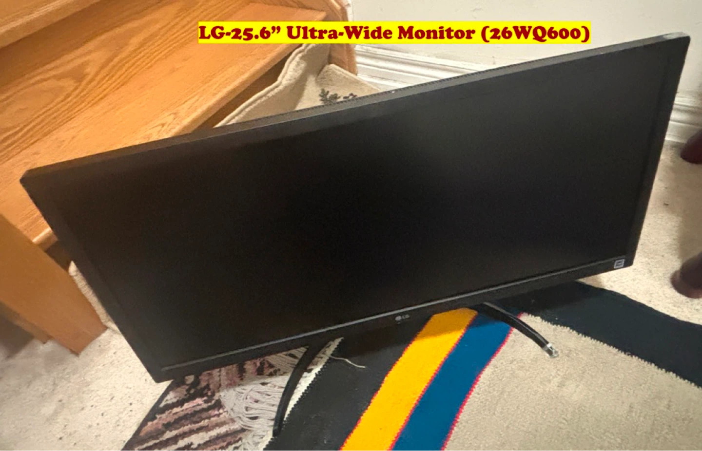 LG-25.6” Ultra-Wide Monitor (26WQ600) - photo 2