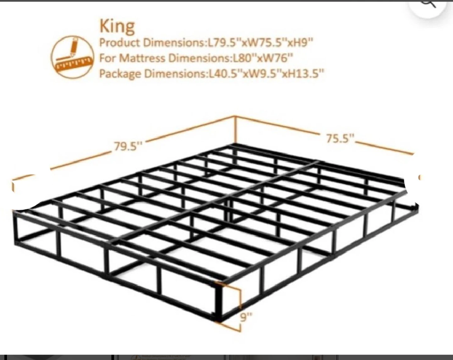 King Size Bed Frame - photo 2