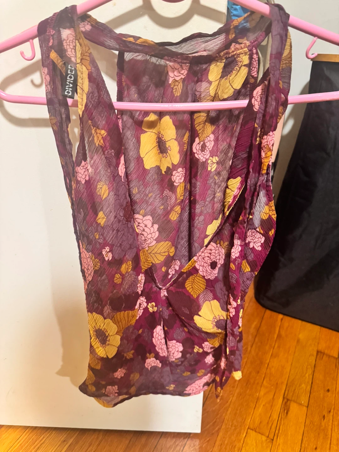 Kimono Floral Print Sleeveless Top - photo 3