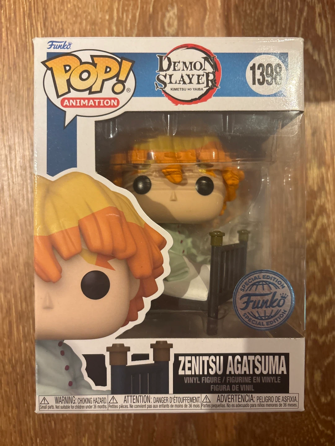 Funko Pop! Demon Slayer Zenitsu Agatsuma #1398 Exclusive Edition