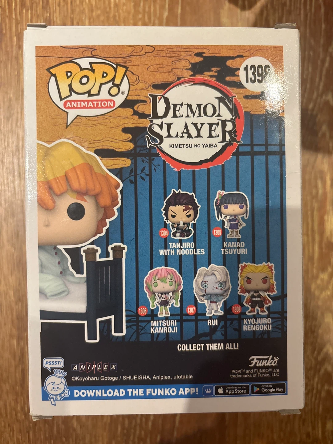 Funko Pop! Demon Slayer Zenitsu Agatsuma #1398 Exclusive Edition - photo 3