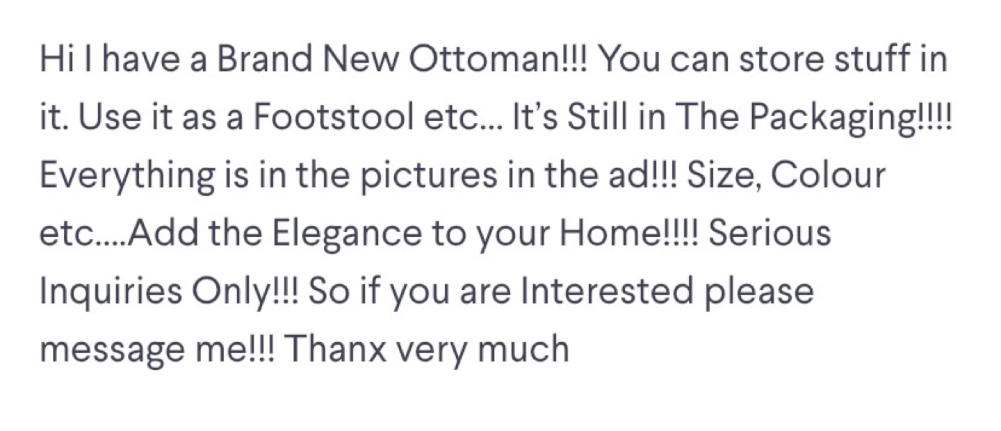 Beautiful Ottoman - photo 2