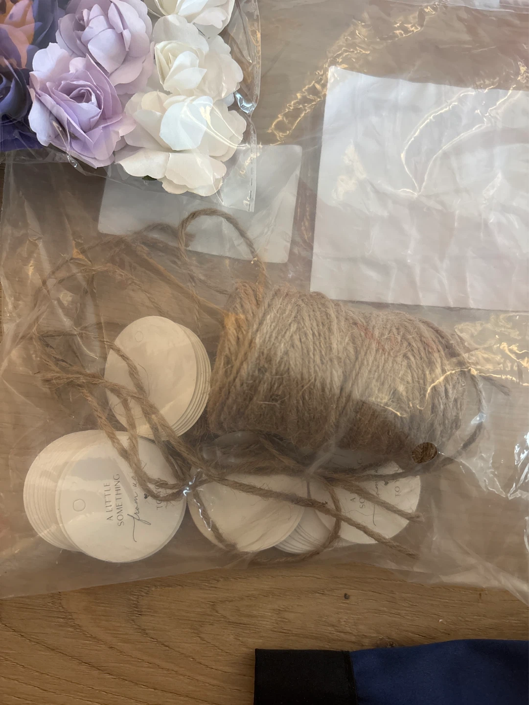 Paper Flowers and Gift Tags Craft Supplies - photo 2