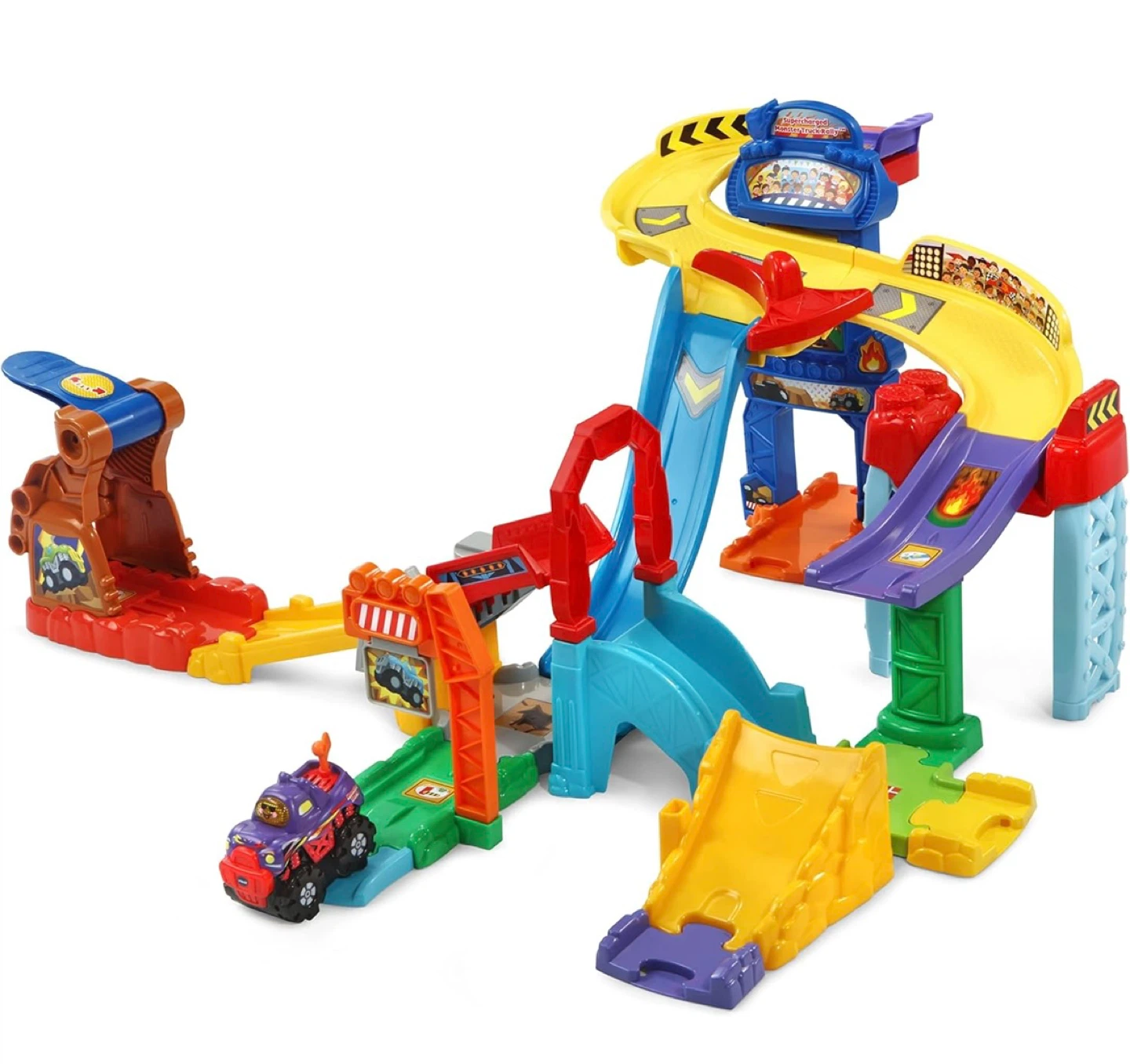 VTech Go! Go! Smart Wheels Supercharged Monster Rally Playset - photo 3