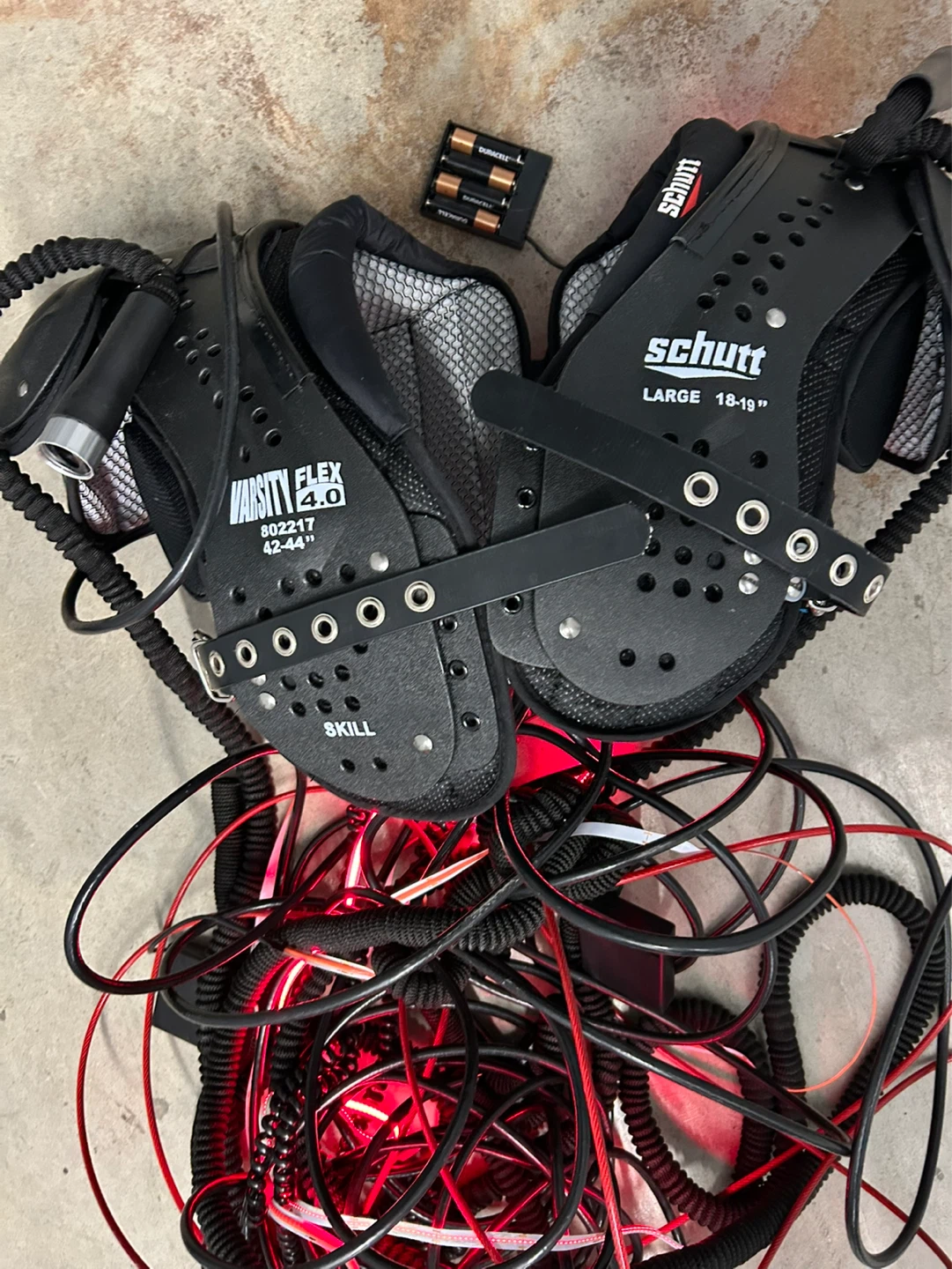 Schutt Varsity Flex 4.0 Shoulder Pads