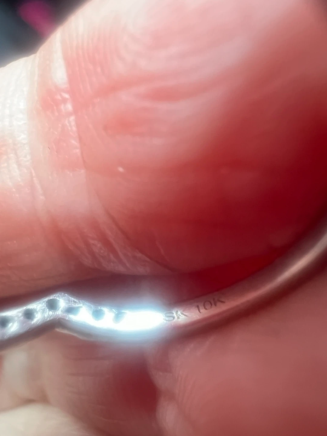 10K White Gold Diamond Ring Set - photo 4