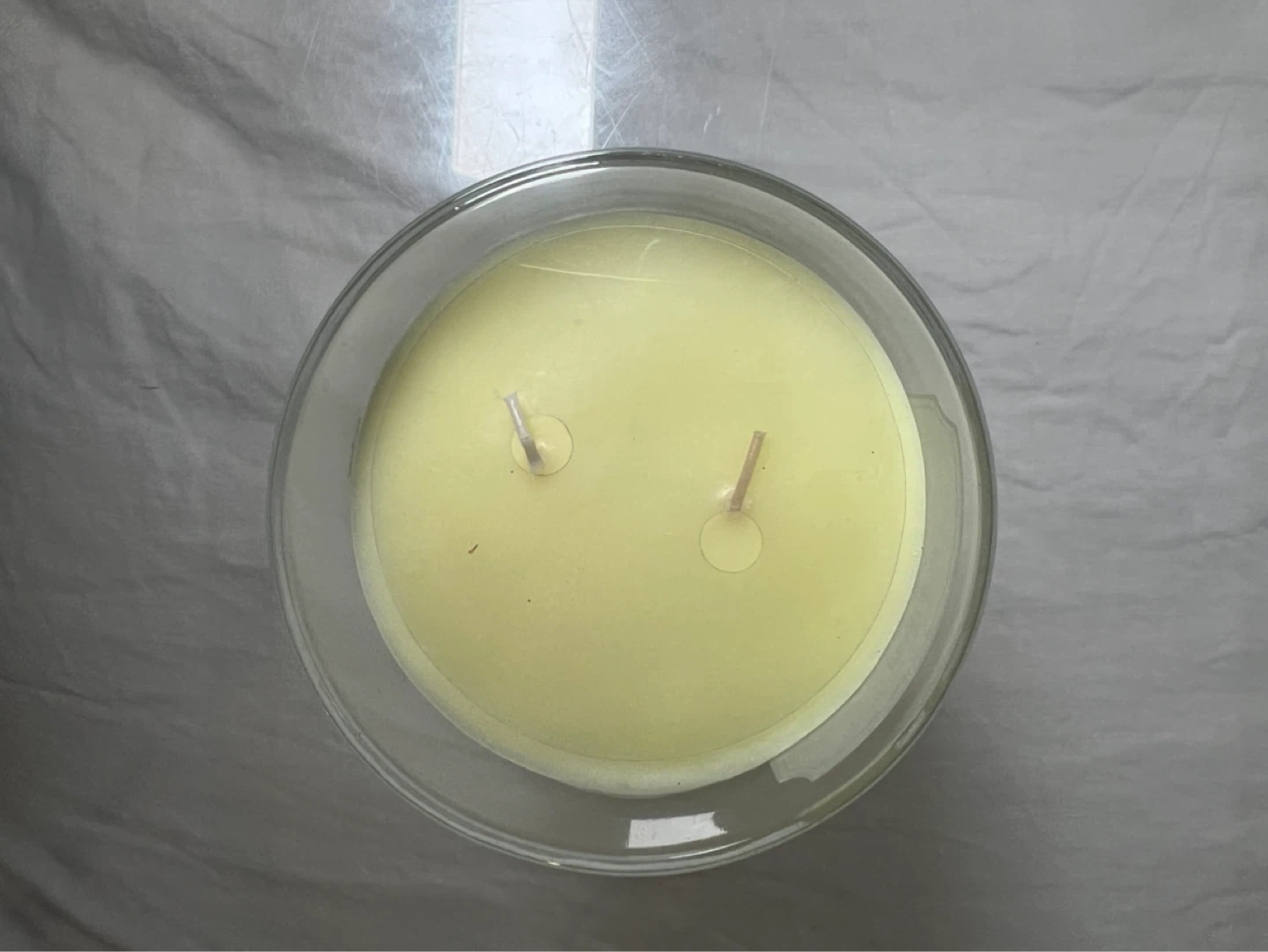 Hearthside Vanilla Shortbread Double Wick Candle - photo 3