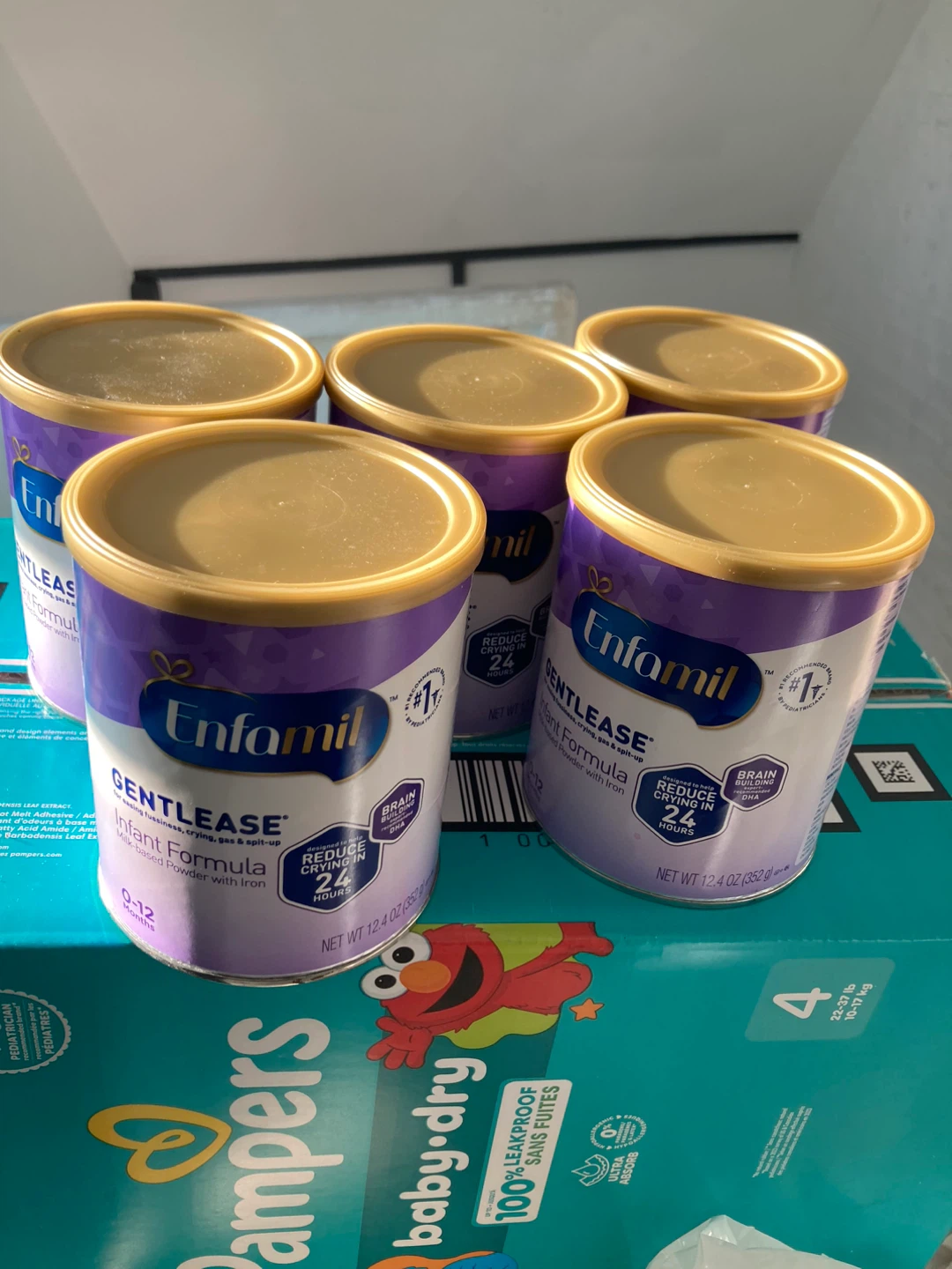 Enfamil Gentlease Infant Formula 5 Cans
