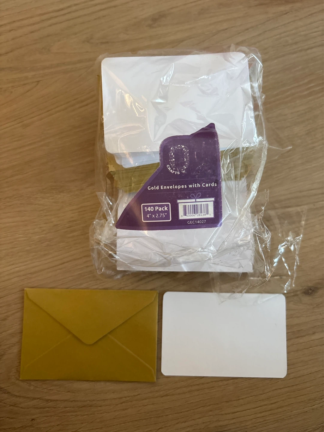 Gold Envelopes with Cards - - photo 2