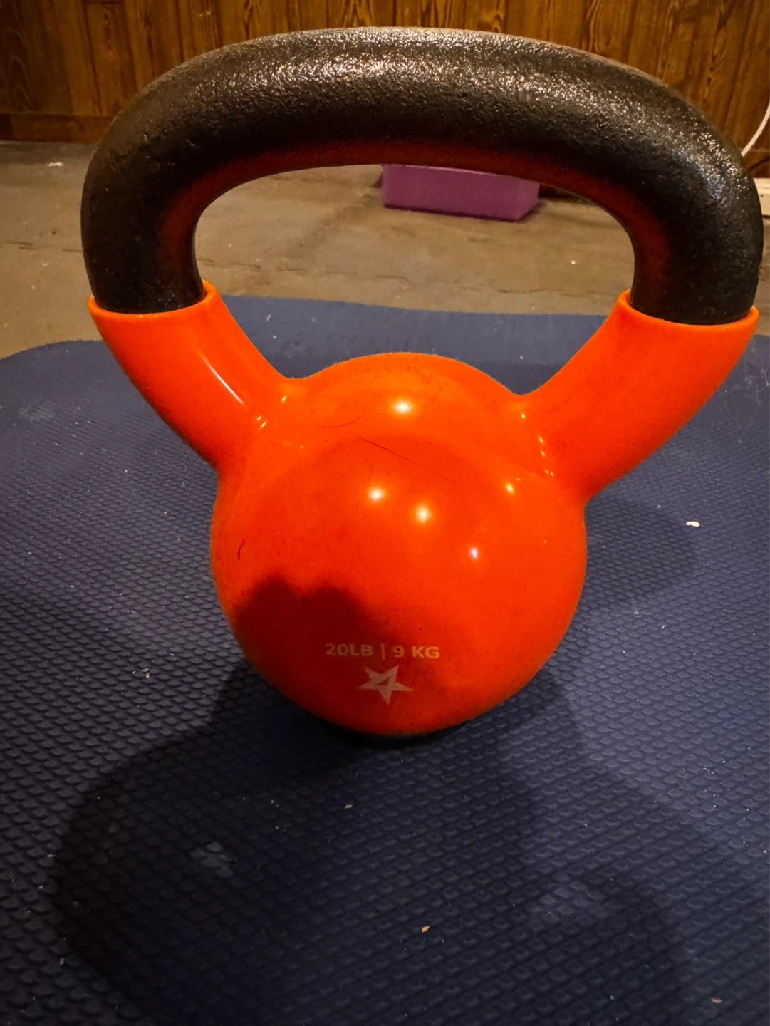 Orange Kettlebell - 20lb / 9kg