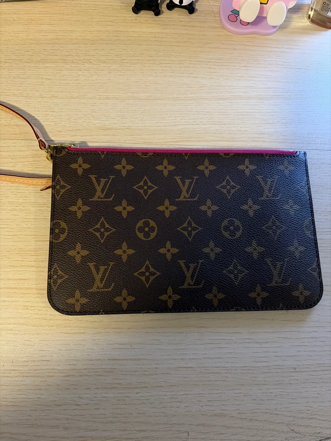 Authentic Louis Vuitton Monogram Pochette Cosmetic Pouch - photo 4