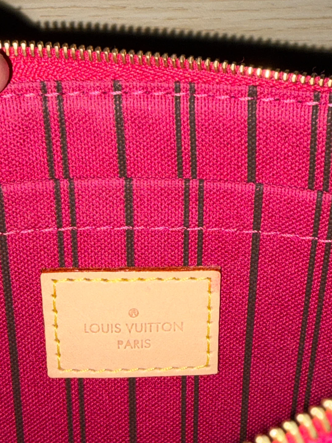 Authentic Louis Vuitton Monogram Pochette Cosmetic Pouch - photo 3