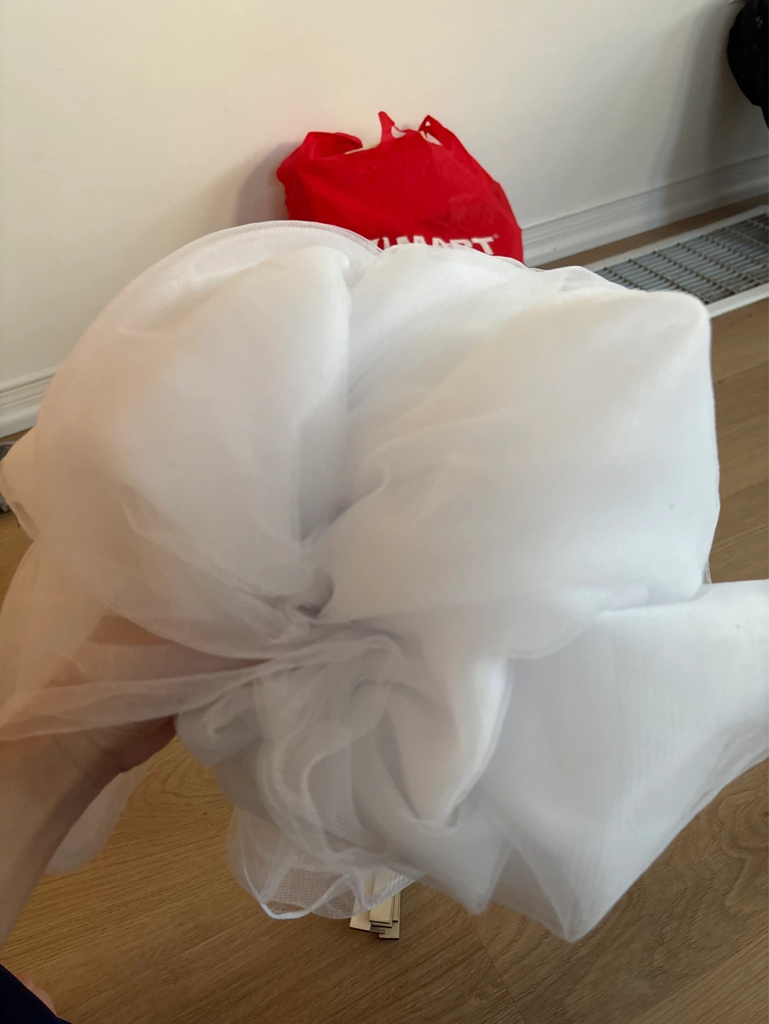 White Tulle Fabric Rolls (3 Pack) - photo 3