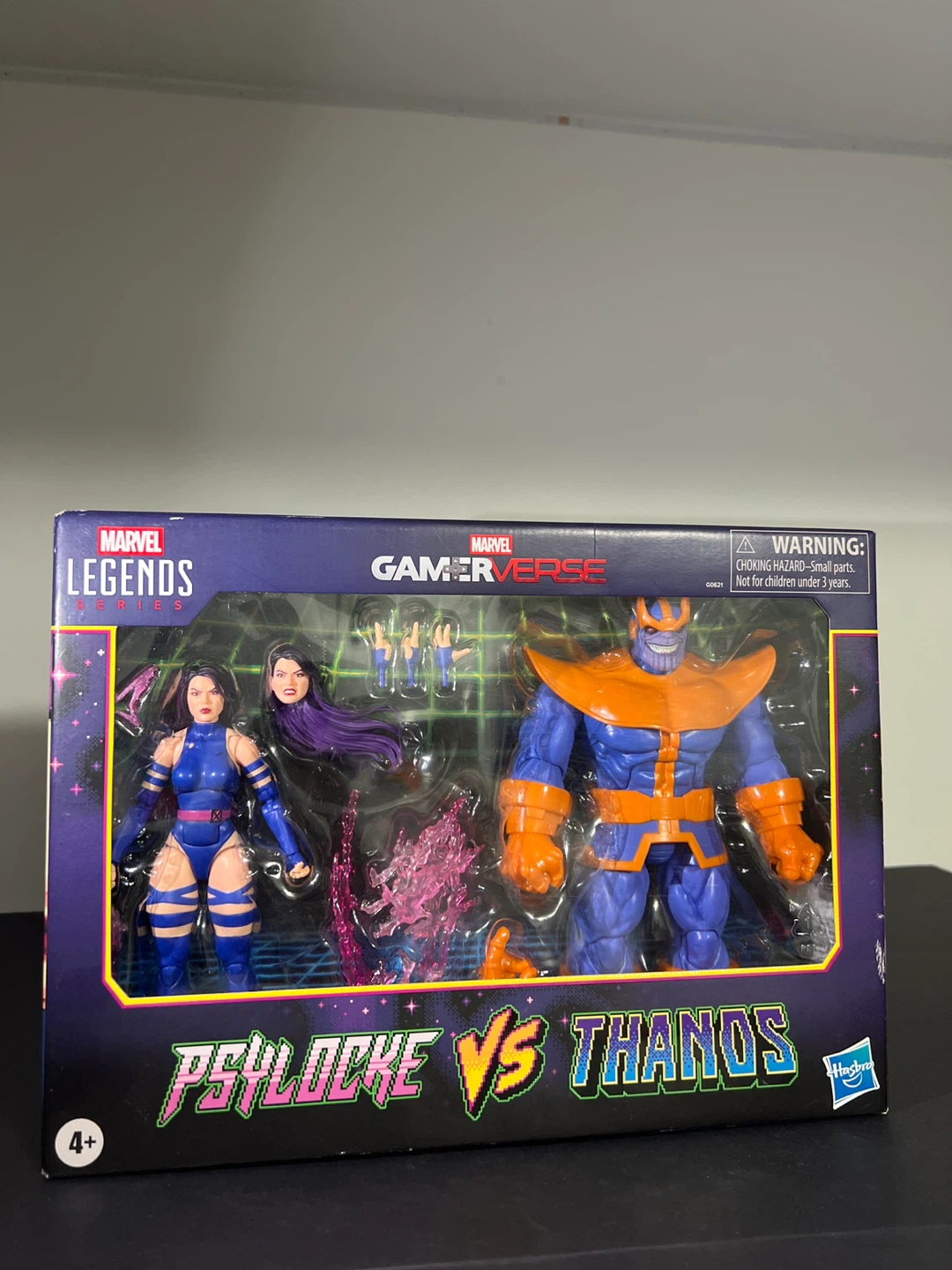 Marvel Legends Gamerverse Psylocke vs. Thanos Action Figure Set