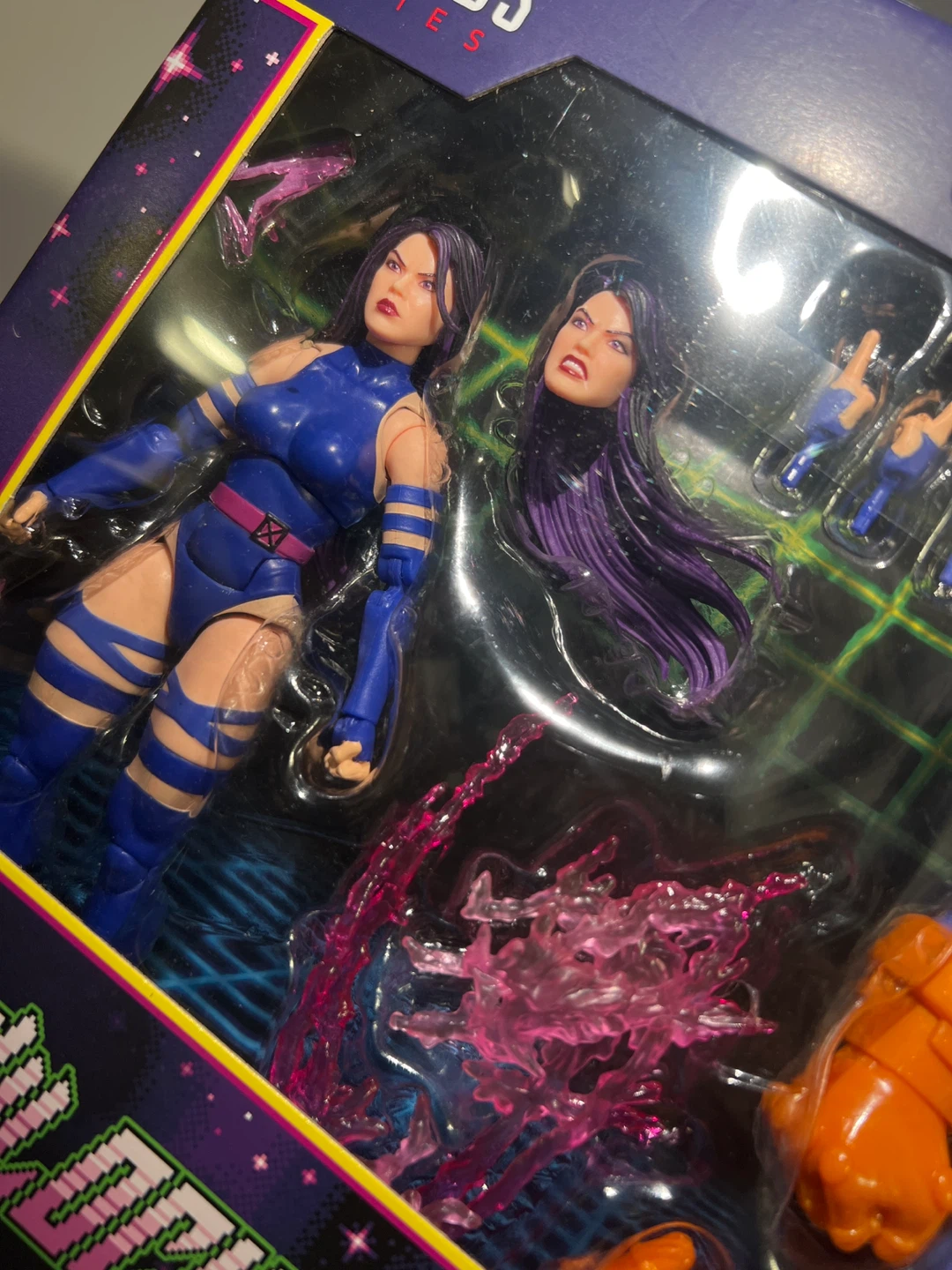 Marvel Legends Gamerverse Psylocke vs. Thanos Action Figure Set - photo 5