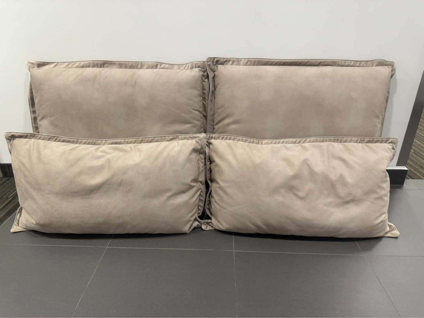Huge Decorative Pillows, purchased in January for $200